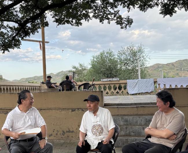 “走遍中国”陕西站画家采风王向荣、陈宝生、白明理